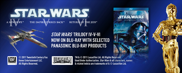 Panasonic Star Wars Blu-ray Promotion Panasonic Star Wars Blu-ray Promotion