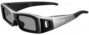 Sharp Quattron 3D TV Glasses Sharp Quattron 3D TV Glasses