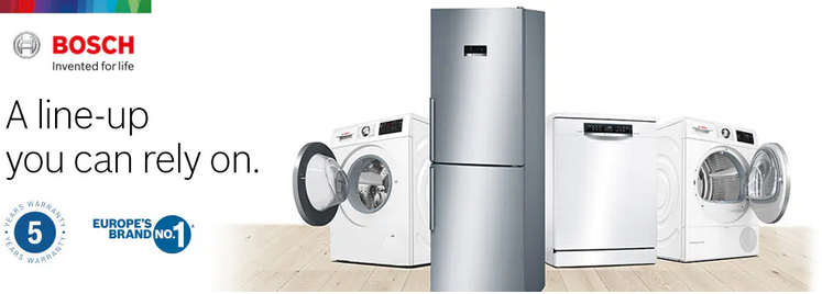 Bosch 5 Year Warranty Promotion - Bosch Retailer Northern Ireland - Bosch Deals Dalzells Belfast and Dublin