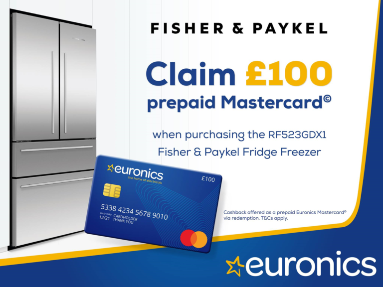 Fisher Paykel American Fridge Freezer £100 Cashback Promotion Dalzell's Blog