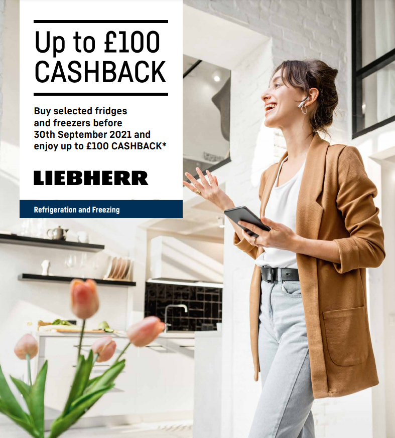 Liebherr Summer Cashback - Up To £100