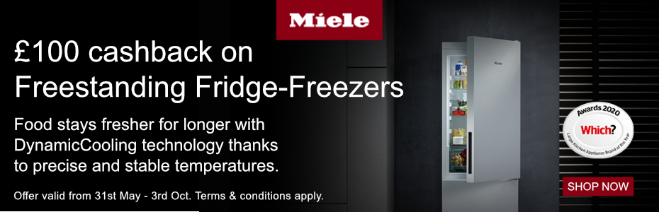 Miele Freestanding Fridge Freezers - £100 Cashback!
