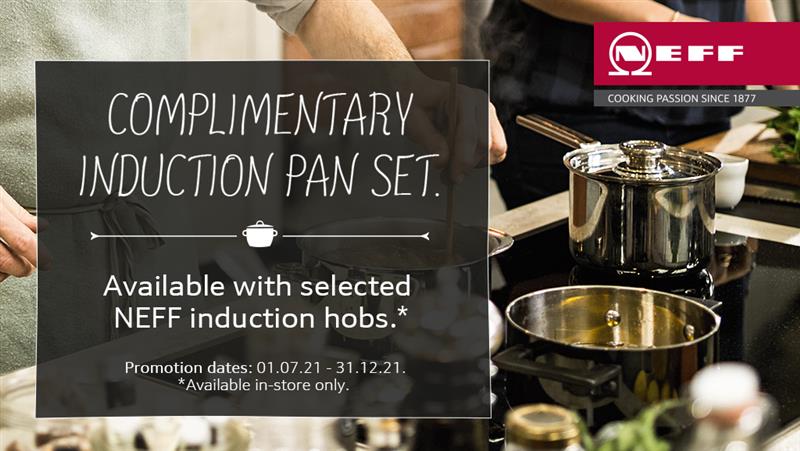 Neff Induction Hob Promotion - Free BergHoff Pan Set