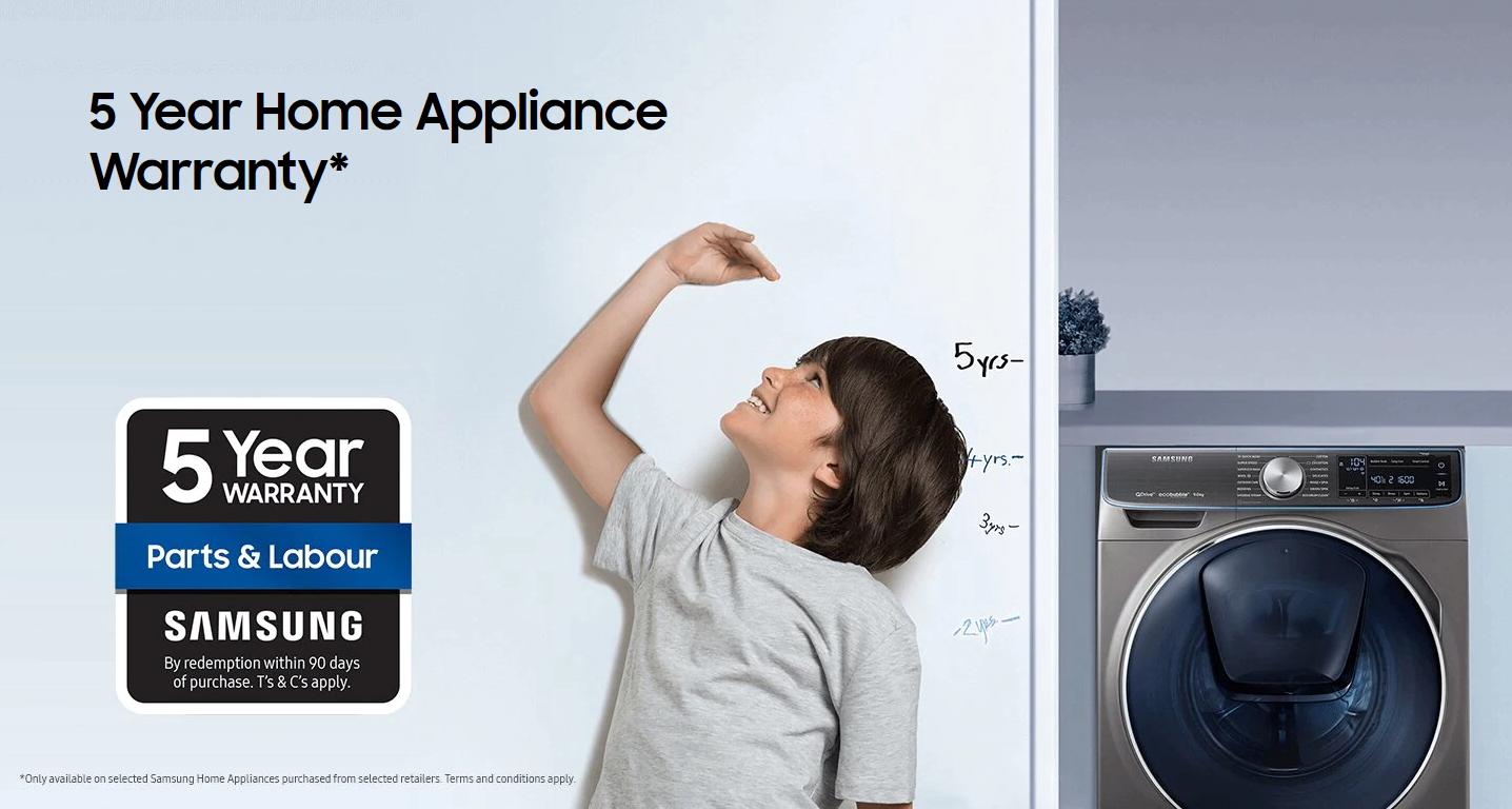 Samsung Kitchen Appliances - 5 Year Warranty!