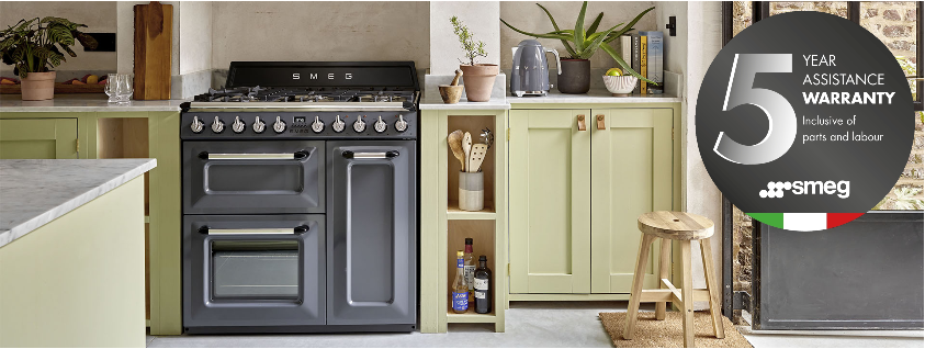 Smeg Victoria Range Cooker Promotion - 5 Year Warranty