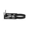 150mm SOLINOX Black Adjustable Wall Bracket 220-350 mm