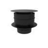 150mm SOLINOX Black Rain Wind Cowl