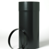 5″ Adjustable 330mm Matt Black Stove Flue Pipe