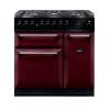 AGA MDX90DFCBY Masterchef Deluxe Dual Fuel Cranberry Range Cooker