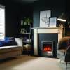 Amara two-tone chrome black inset fire