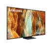 Angled view of Samsung QE85QN73FATXXU showing AirSlim design