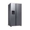 Angled view of the Samsung RS70F64KETEU American Fridge Freezer