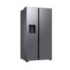Anlged view of the Samsung RS70F66KCTEU fridge freezer