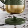 Base shot of the Morphy Richards Green Cassini Jug Kettle