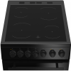  Beko EDVC503B Black Ceramic Cooker