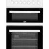 Beko EDVC503W 50cm White Ceramic Cooker