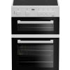 Beko ETC611W 60cm White Ceramic Cooker