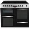 Beko KDVC100X 100cm Double Oven Ceramic Range Cooker - Stainless Steel 