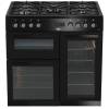 Beko KDVF90K 90cm Dual Fuel Range Cooker - Black