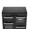 Belling CC100EiBLK Black Induction Range Cooker