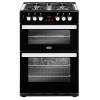 Belling Cookcentre 60DFT Black Dual Fuel Range Cooker