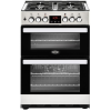 Belling Cookcentre 60DFT Stainless Steel Dual Fuel Range Cooker