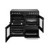 Belling Cookcentre CC100EBLK Electric Range Cooker
