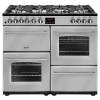 Belling Farmhouse FH100DFTSIL Dual Fuel Range Cooker