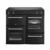 Belling Farmhouse FH100EiBLK 100cm Induction Range Cooker - Black