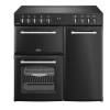 Belling Farmhouse FH90EBLK 90cm Electric Ceramic Range Cooker - Black