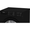 Black Hotpoint condenser dryer with 15 drying cycles and sensor drying
