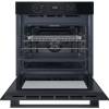 Black Hotpoint oven with Air Fry tray and Multiflow technology