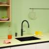 Black Quooker Fusion Round Tap for boiling, chilled and sparkling water