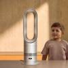 Bladeless Dyson HF1 heater fan safe for homes with children