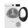 Blomberg 8kg heat pump tumble dryer front view with door open