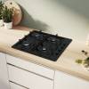 Bosch PBP6B6K60 Black 60cm Gas Hob
