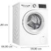 Bosch Series 4 WNA144V9GB White Washer Dryer