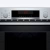 Bosch Series 4 microwave oven with LED display and control dials