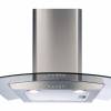 CDA ECP62SS Curved Glass Cooker Hood