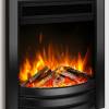 Celsi Ultiflame Ultra Autograph Electric Fire in Black Nickel & Black