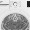 Close up of the control panel on the Beko 8kg heat pump dryer