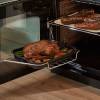 Close up of the handyrack on the classic deluxe 110cm range cooker