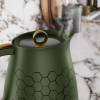 Close up of the lid  on the Morphy Richards Green Cassini Jug Kettle