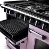 Close up of the pullout grill on the Rangemaster 110cm classic deluxe dual fuel range cooker