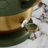 Close up of the switch on the Morphy Richards 103022 Cassini Jug Kettle