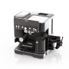 Close-up of Ninja Luxe Café Premier coffee machine control panel and built-in grinder