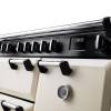 Close-up of Rangemaster Classic Deluxe 100 induction hob with power boost cooking zones