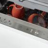 Close-up of control panel and programme selector