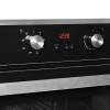Close-up of pop-out control knob on NordMende SOP416IX with timer interface