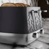 Close-up of variable browning controls on Morphy Richards 4-slice toaster